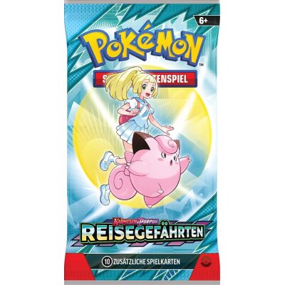 Pokémon Karmesin & Purpur 09 Reisegefährten Booster-Pack (DE)