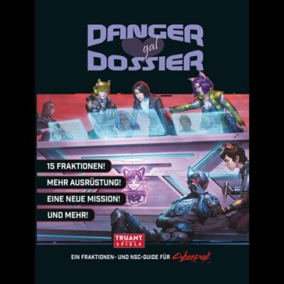 Cyberpunk RED Danger Gal Dossier (GER)