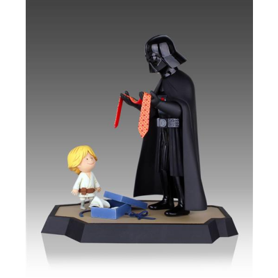 Statue - Darth Vader and Son Maquette & Buch 25 cm