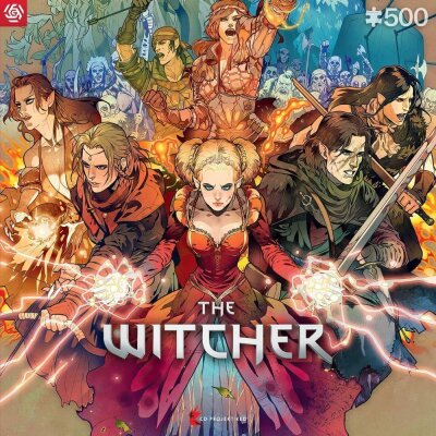 The Witcher Gaming Jigsaw Puzzle Scoiatael (500 pieces)
