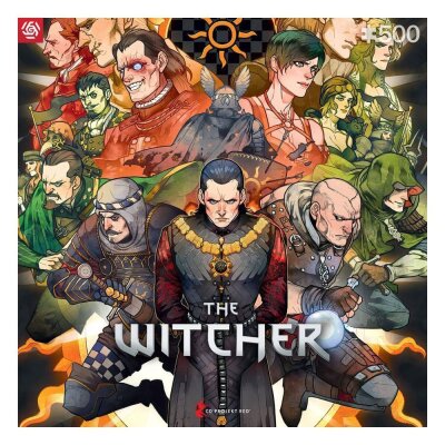 The Witcher Gaming Puzzle Nilfgaard (500 Teile)