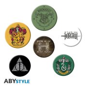 Harry Potter Ansteck-Buttons 6er-Pack Mix 1