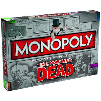 Brettspiel - Monopoly, Englische Version - The Walking Dead