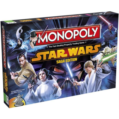 Brettspiel - Monopoly Saga Edition (englisch) - STAR WARS