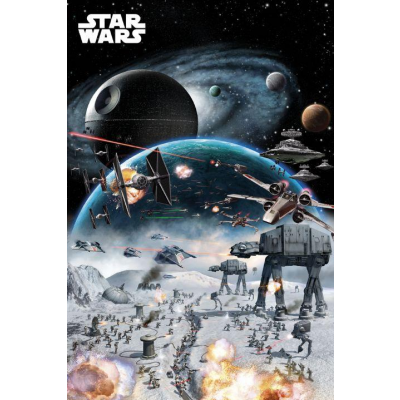 Poster - Battle - STAR WARS