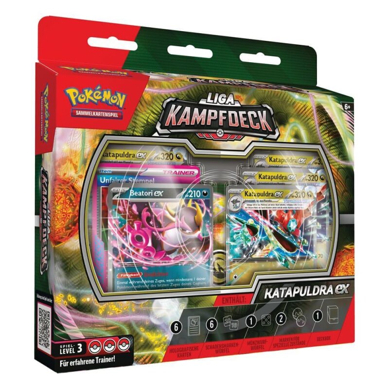 Pokémon TCG Liga-Kampfdeck Katapuldra EX (DE)