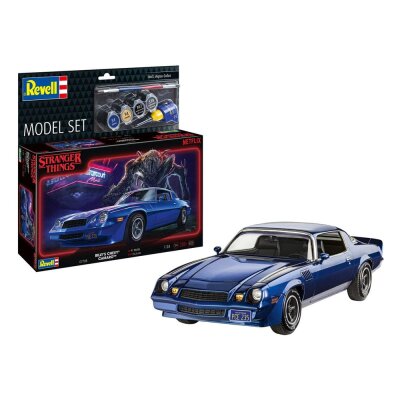 Stranger Things Modellbausatz-Set 1/25 Chevy Camaro Z/28...
