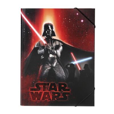 Elastic Band Folder A4 - Darth Vader - STAR WARS