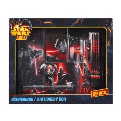 Stationery Set - Darth Vader 69-Pieces - STAR WARS