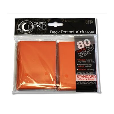 UP - Standard Sleeves - Eclipse - Orange (80 Sleeves)