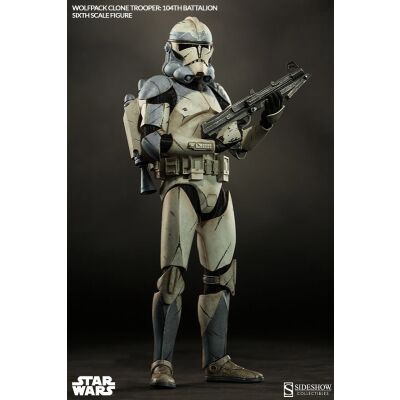 Action Figure - Wolfpack Clone Trooper 104th Battalion...