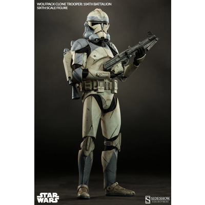Actionfigur - Wolfpack Clone Trooper 104th Battalion 1/6...