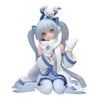 Hatsune Miku Noodle Stopper PVC Statue Snow Miku Sky Town...