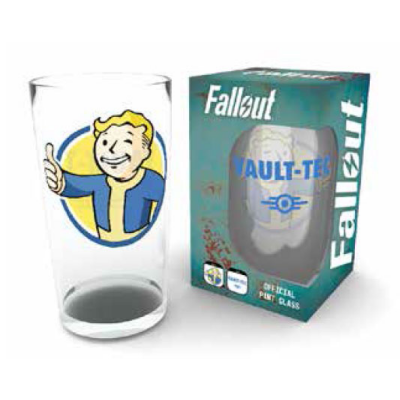 Fallout Glas Vault Boy