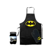 Batman cooking apron with oven mitt Logo