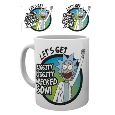 Rick and Morty Tasse Wrecked