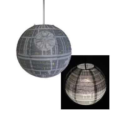 Todesstern Deckenlampe aus Papier 30 cm Star Wars