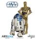 Mini Deco Stickers R2-D2 & C-3PO Star Wars