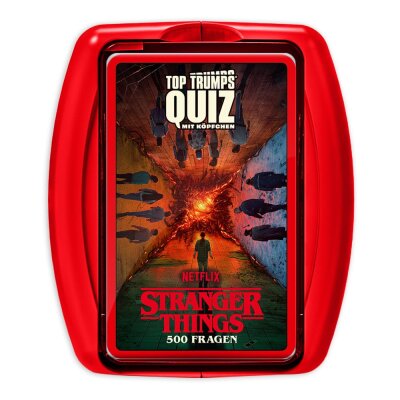 Stranger Things Card Game Top Trumps Quiz (GER)