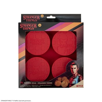 Stranger Things Waffel Silikonform Eleven
