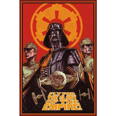 Poster - Fly for the Glory 61 x 91 cm - STAR WARS