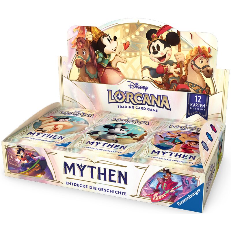 Disney Lorcana TCG Mythen Booster-Display (24) (DE)
