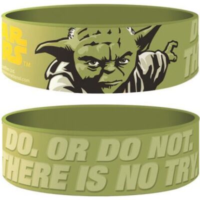 Rubber Wristband - Yoda - STAR WARS