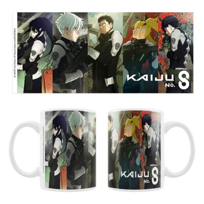 Kaiju No. 8 Keramiktasse Mina, Reno, Kafka, Kikoru, Hoshina