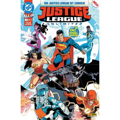 Justice League Unlimited 01 (mit 8 DC-Sammelkarten)