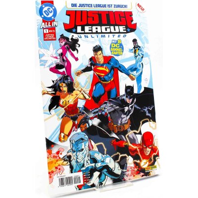 Justice League Unlimited 01 (mit 8 DC-Sammelkarten)