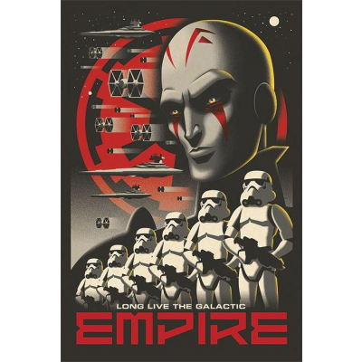Poster - Rebels, Long Live The Galactic Empire 61 x 91 cm - STAR WARS