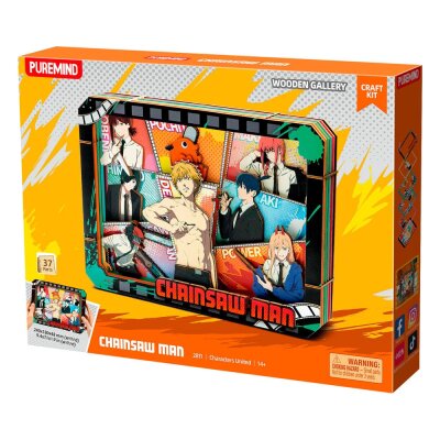 Chainsaw Man Modellbausatz Wooden Gallery (L) Characters...