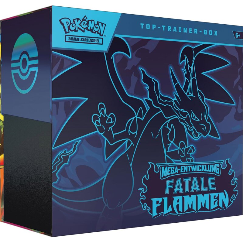 Pokémon Sammelkartenspiel Fatale Flammen Top-Trainer Box (GER)