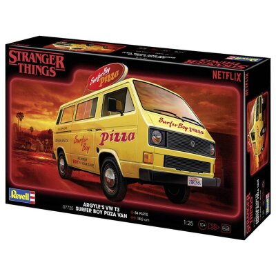 Stranger Things Modellbausatz 1/25 VW T3 Bus Surfer Boy...