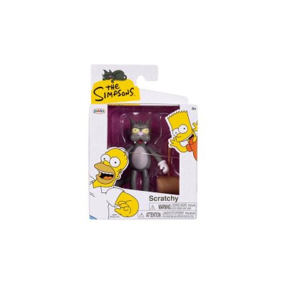 Simpsons Minifigur Wave 2 Scratchy with Mallet 7 cm