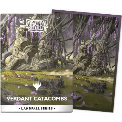 Matte Dual Art Sleeves MTG Landfall Series - Verdant...
