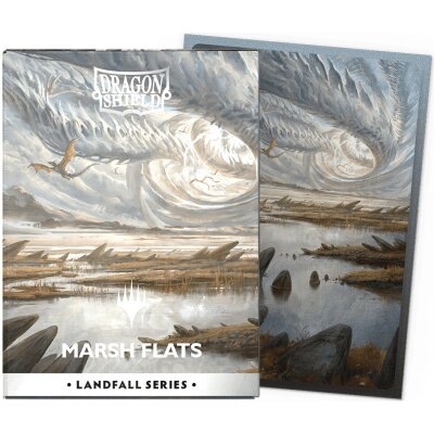 Matte Dual Art Sleeves MTG Landfall Series - Marsh Flats
