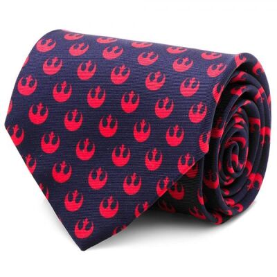 Star Wars Krawatte Rebellenlogo, Dunkelbau