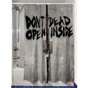 Shower Curtain - Dead Inside 180 x 180 cm - The Walking Dead