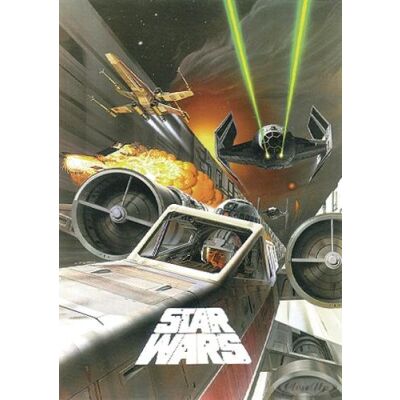 Poster - Battle in Death Star Canal - STAR WARS