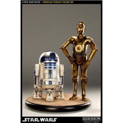 C-3PO & R2-D2 1/4  45cm