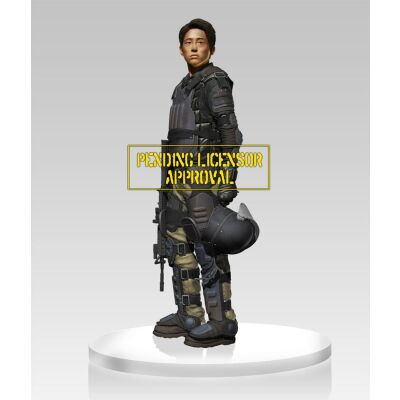 Statue - Glenn in Riot Gear 1/4 45 cm - The Walking Dead