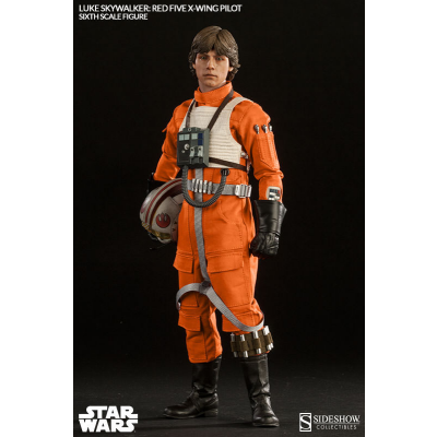 Actionfigur - Luke Skywalker Red Five X-Wing Pilot 1/6 30...