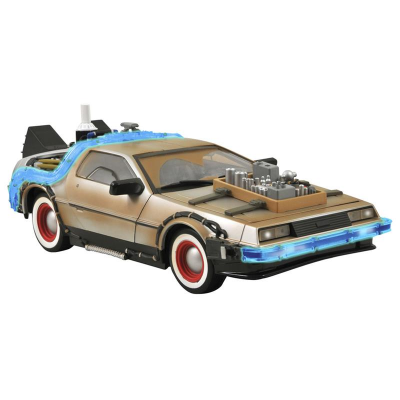 Modell - DeLorean 36 cm - Zurück in die Zukunft III