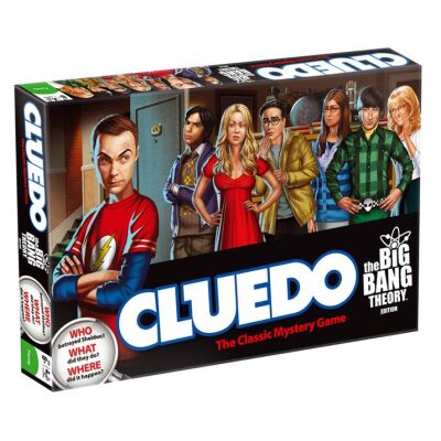 The Big Bang Theory Board Game Cluedo, English