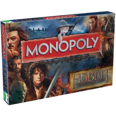 Brettspiel - Monopoly, Englische Version - Der Hobbit