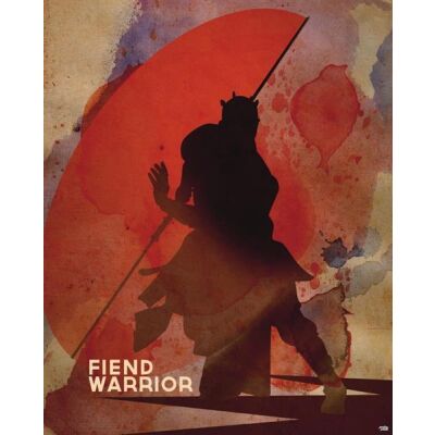 Sheet Metal Sign - Fiend Warrior, 45 x 28 cm - STAR WARS