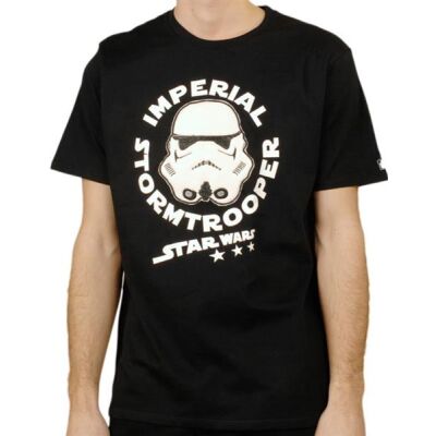 T-Shirt - Stormtrooper Leder, Schwarz