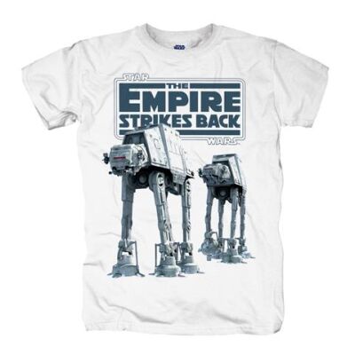 T-Shirt - Empire Strikes Back, Weiß