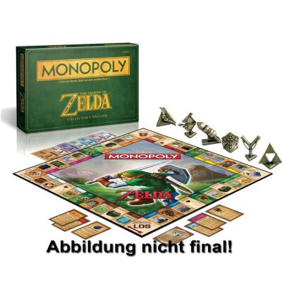 Board Game Monopoly The Legend of Zelda, German